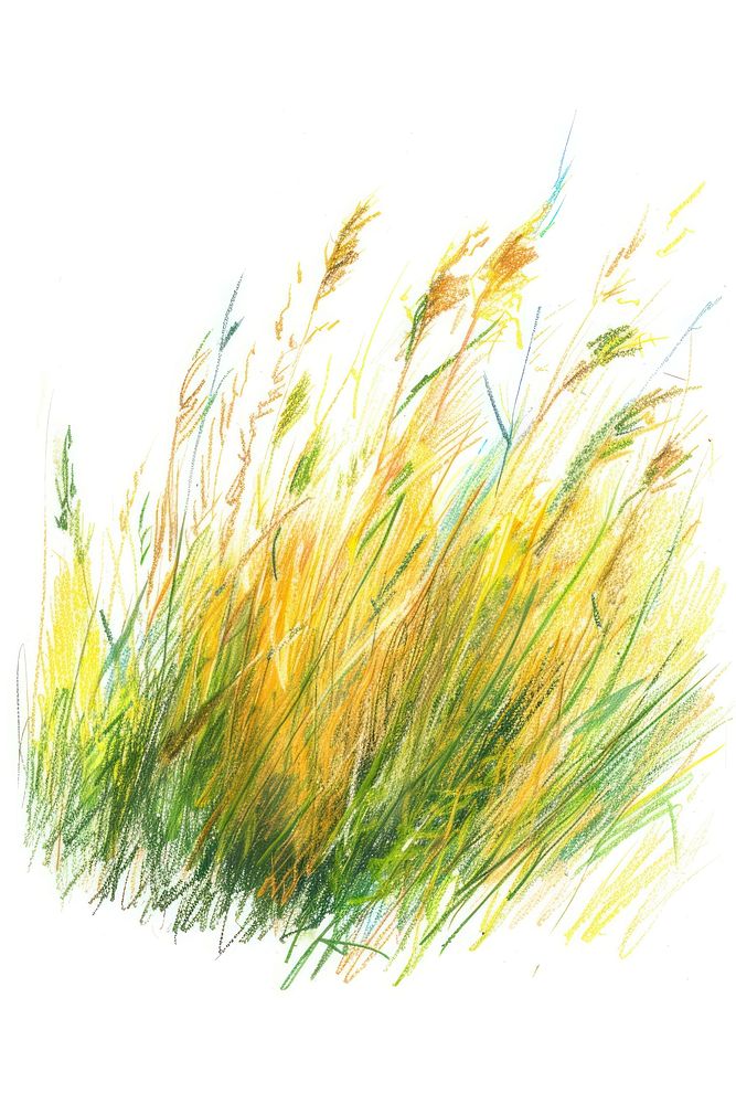 Meadow grass plant tranquility.