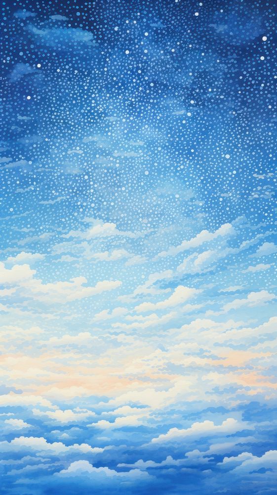 Illustration of a sky outdoors texture nature.