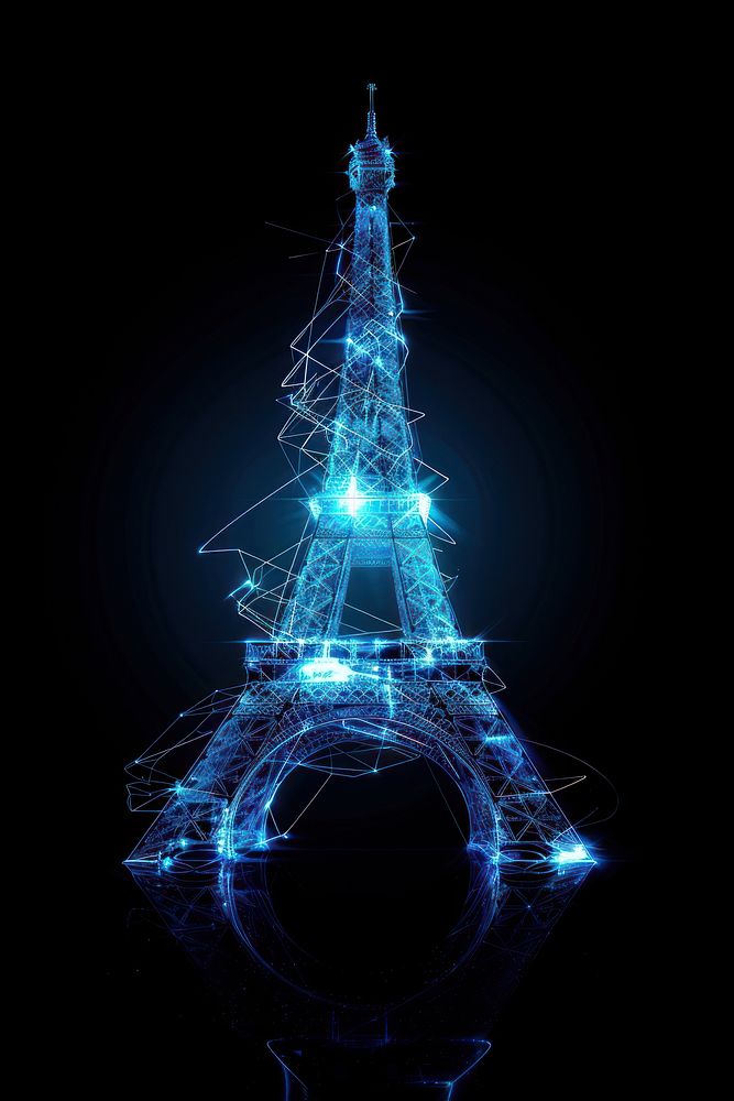 Eiffel tower architecture technology landmark.
