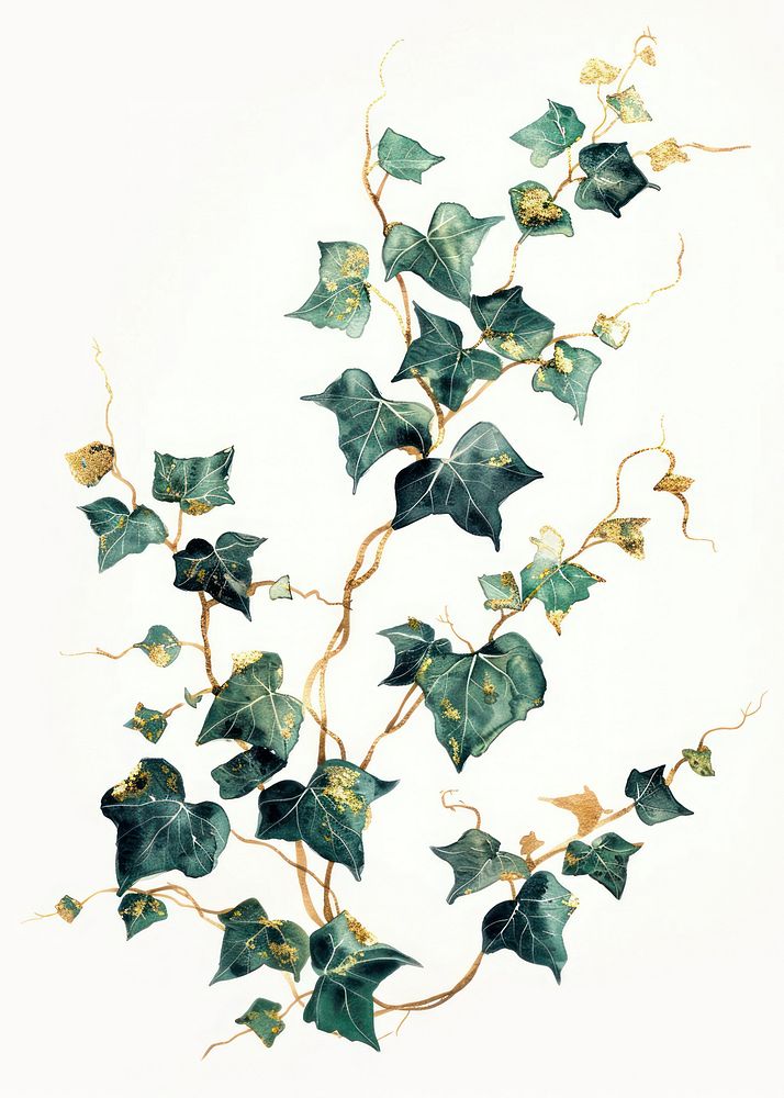 A ivy plant leaf vine.