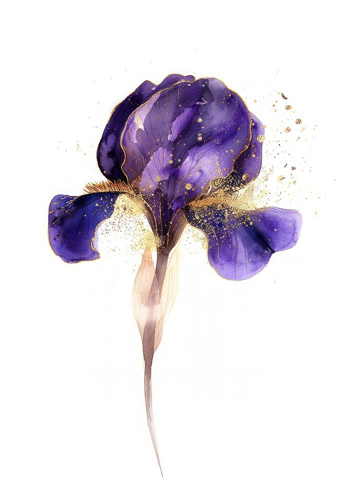 A purple iris accessories accessory gemstone.