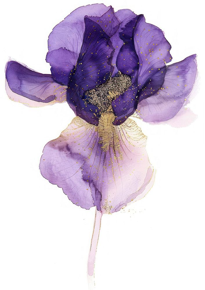 A purple iris accessories accessory lavender.