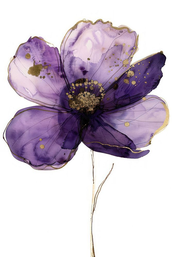 Tiny purple flower accessories accessory anemone.