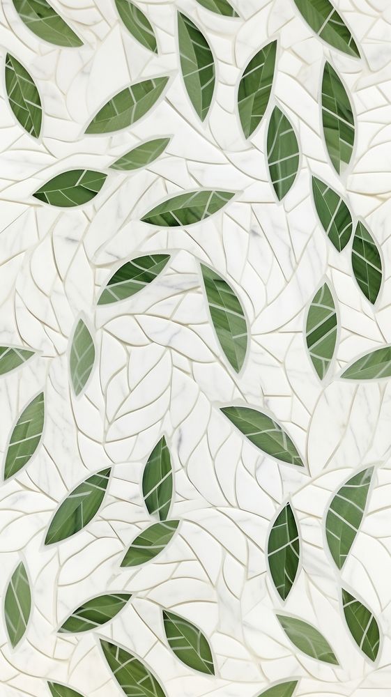 Pattern leaf tile graphics.