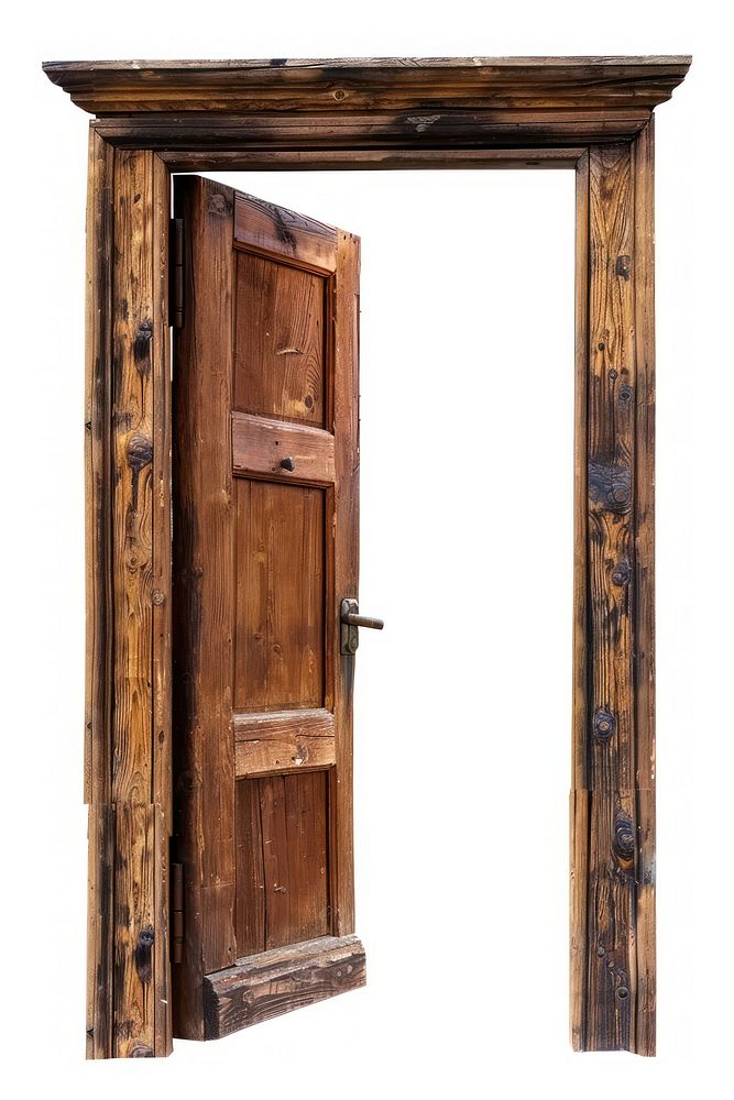 Open door furniture gate wood.