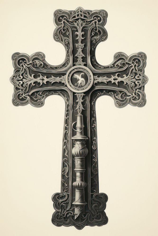 Cross crucifix symbol person.