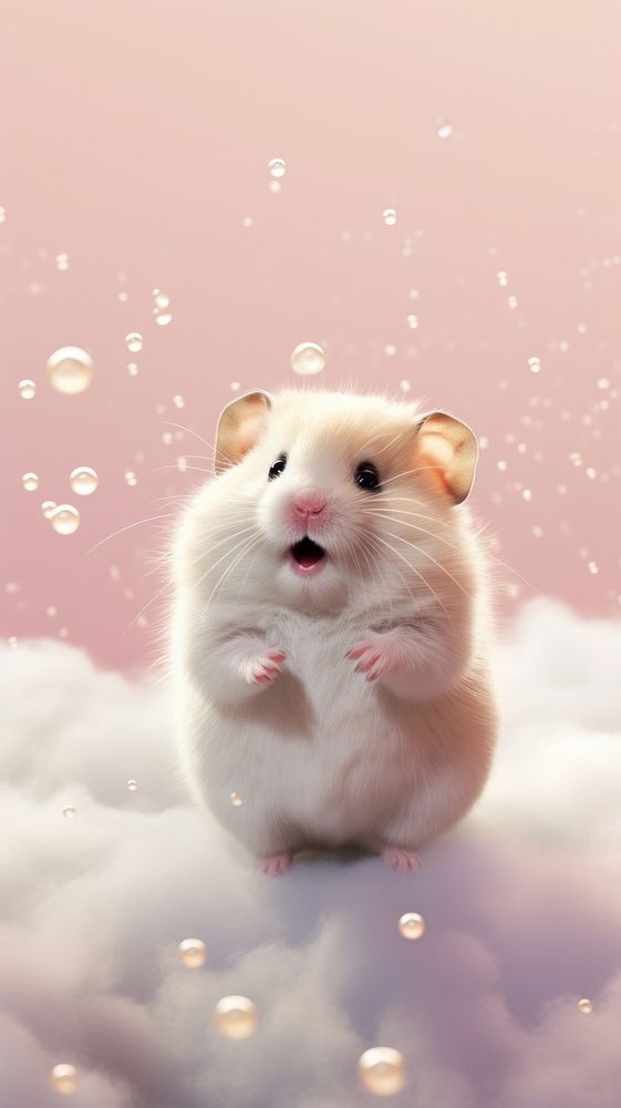 Hamster rat animal mammal.