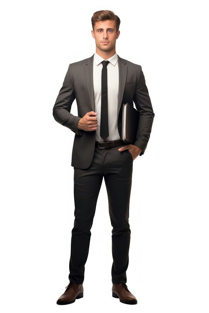 Businessman full body a working accessories accessory clothing.