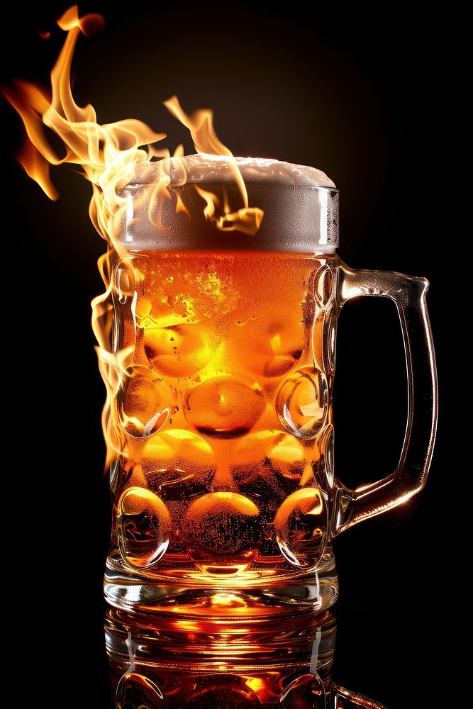 A german beer beverage festival alcohol.