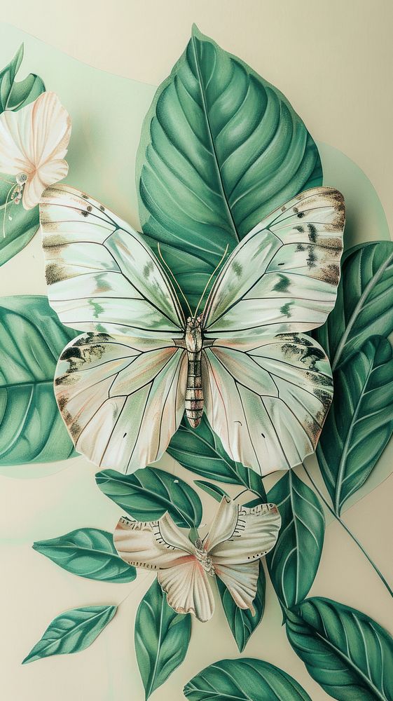 Wallpaper Butterfly butterfly drawing animal.