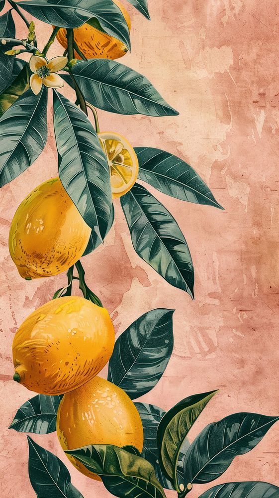 Wallpaper Lemon lemon backgrounds plant.