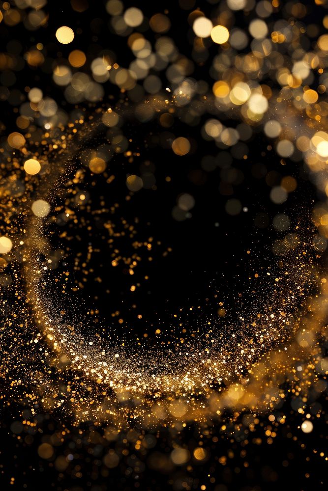 Confetti frame sparkle light glitter backgrounds astronomy.