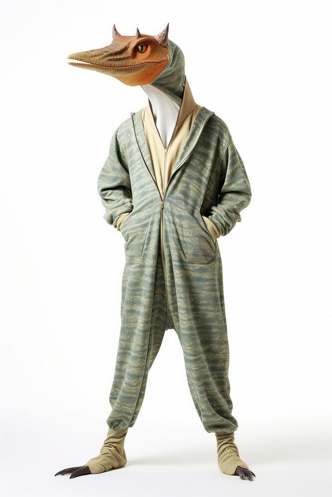 Pteranodon Dinosaur portrait costume adult.