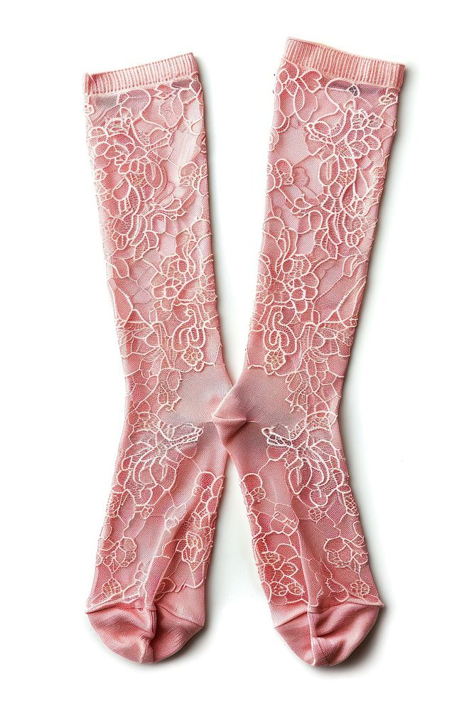 Sock lace pink fracture.