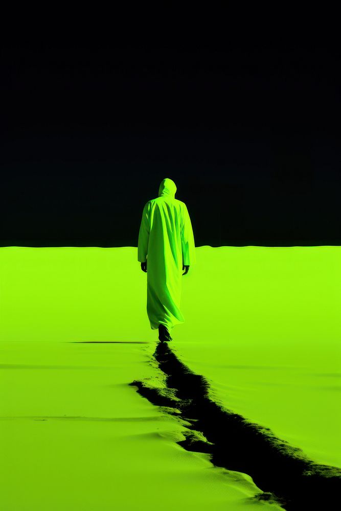 Photo of a ramadhan walking green adult.