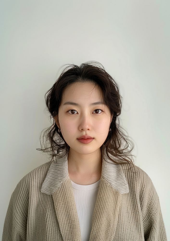Asian woman portrait adult photo.
