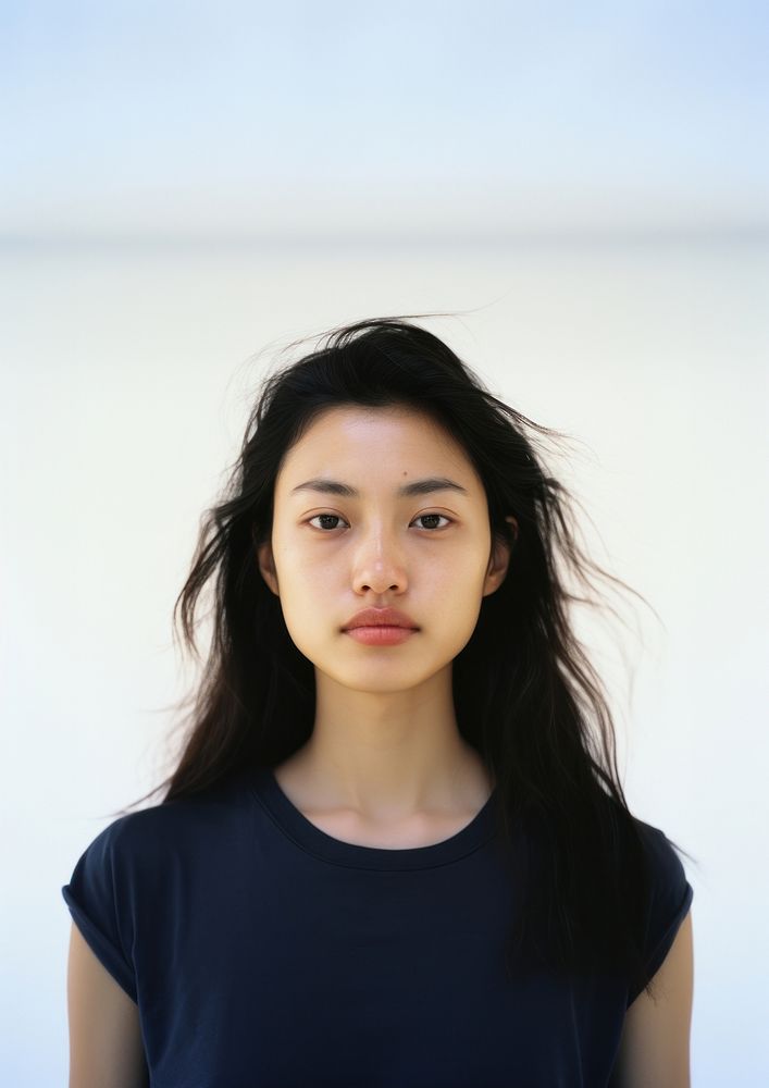 Asian woman portrait adult photo.