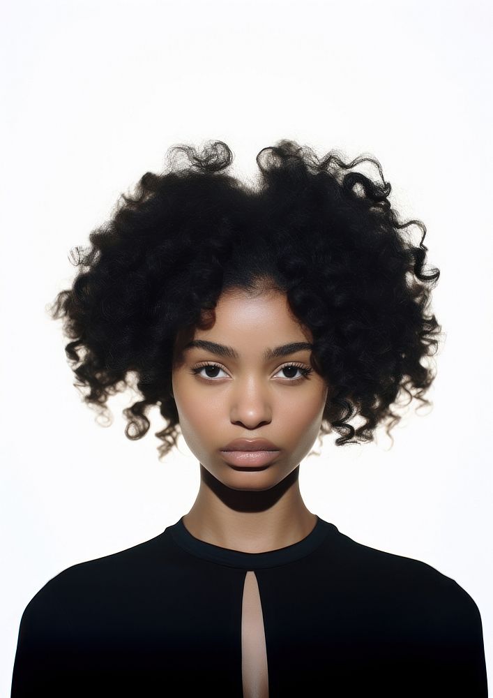 Black woman portrait adult black.