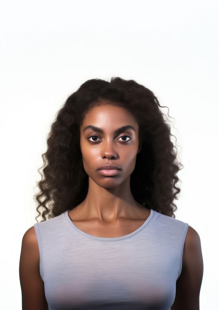 Black woman portrait adult photo.