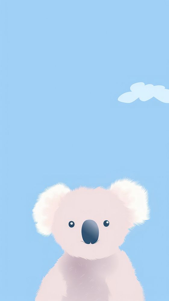 Koala selfie cute wallpaper toy teddy bear.