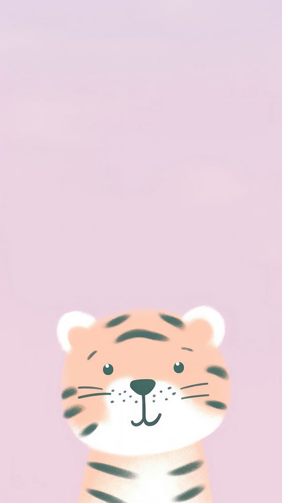 Tiger selfie cute wallpaper cartoon animal mammal.