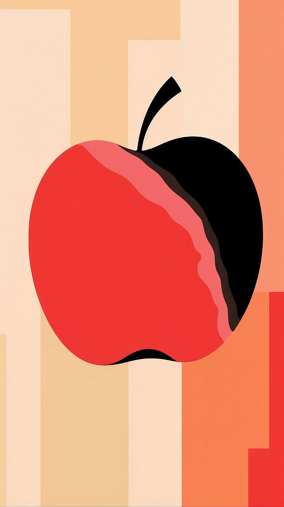 Wallpaper apple abstract produce racket sports.