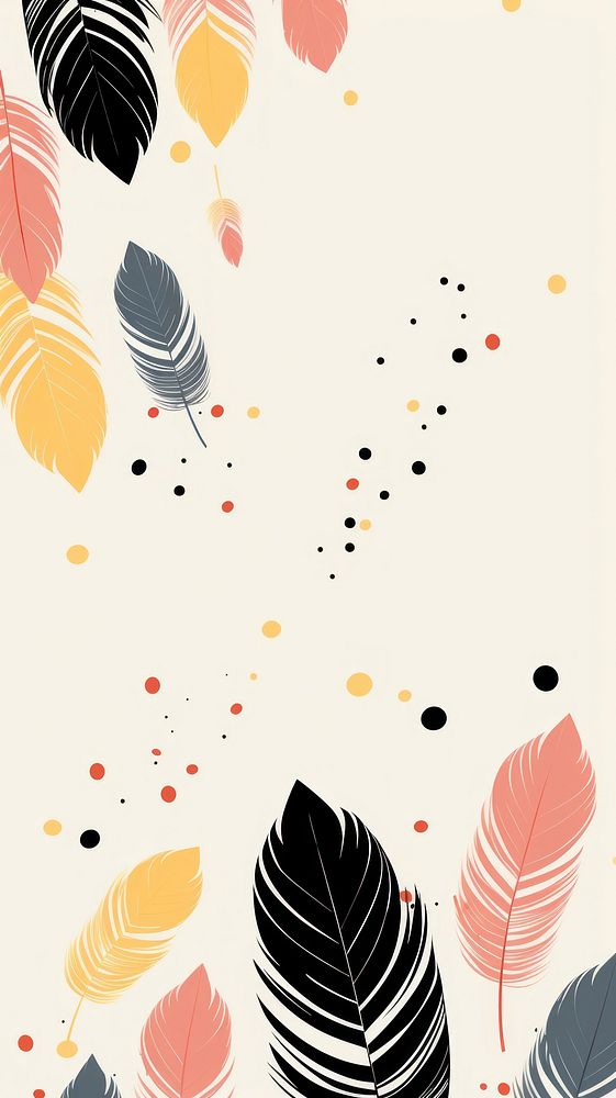 Wallpaper feathers abstract pattern graphics outdoors.