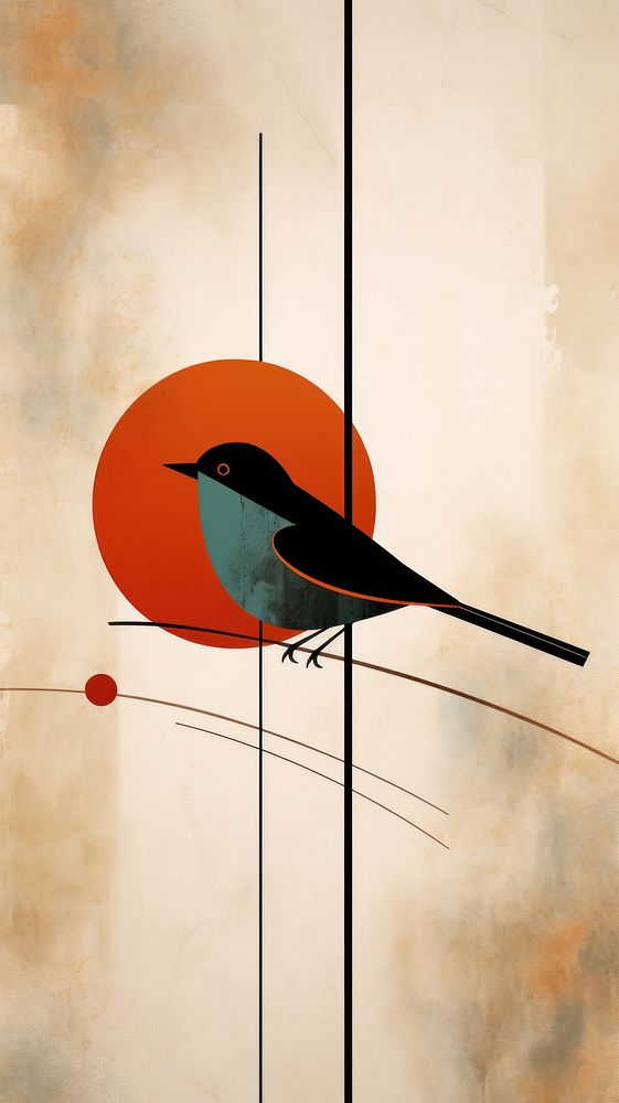 Wallpaper robin bird abstract blackbird agelaius animal.