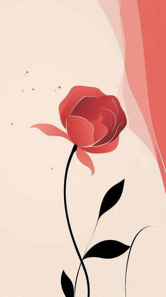 Wallpaper rose abstract graphics outdoors blossom.