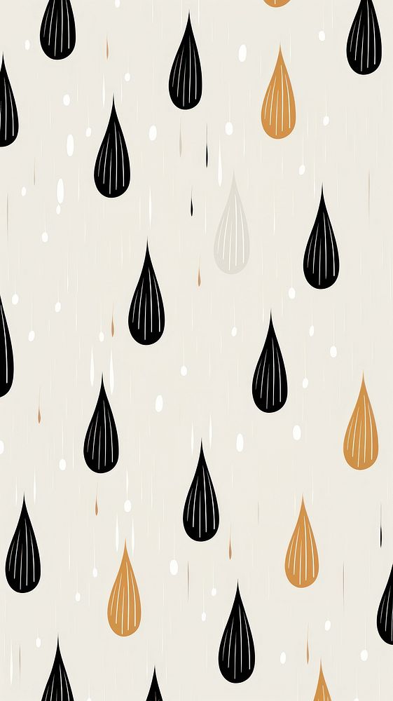 Wallpaper raindrops abstract pattern home decor.
