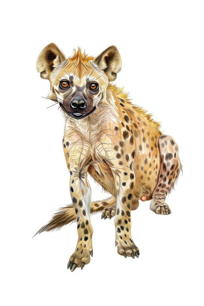 Hyena wildlife cheetah animal.