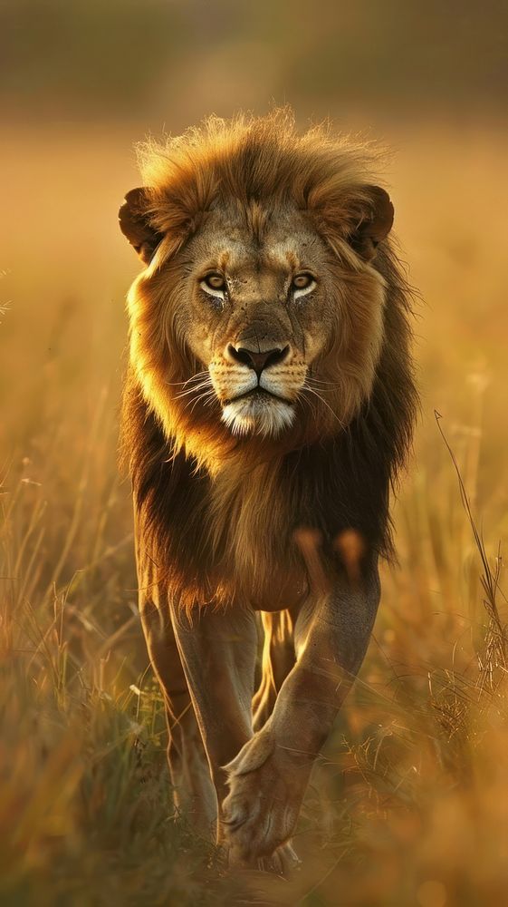 Lion wildlife animal mammal.