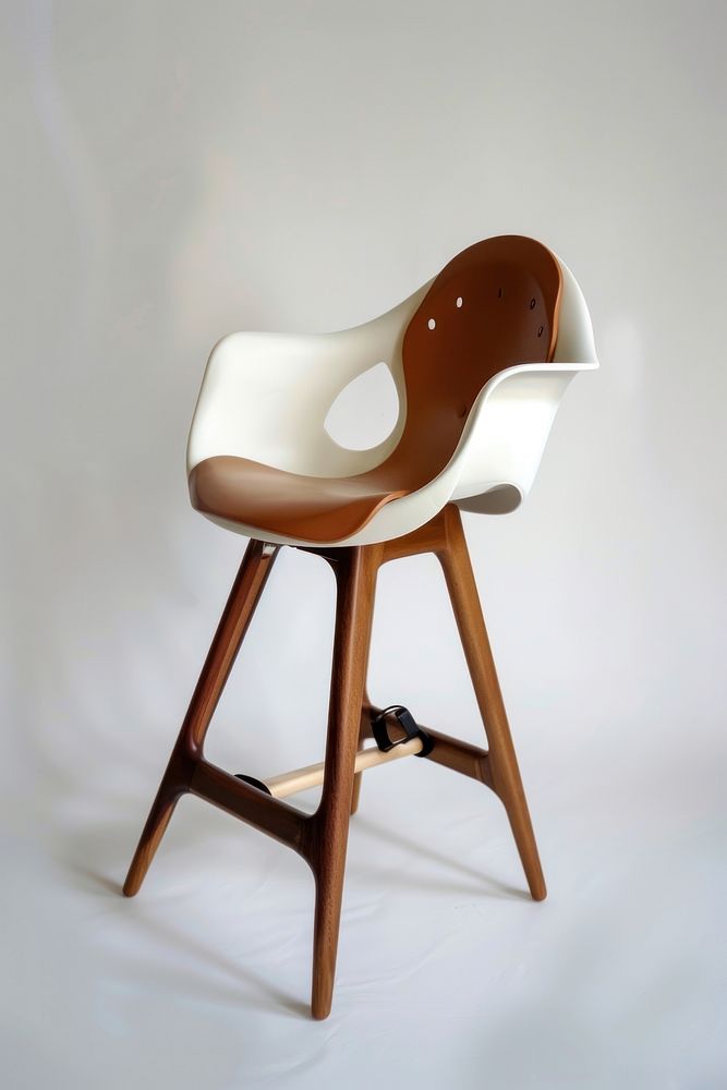 Modern high baby chair furniture highchair wood.
