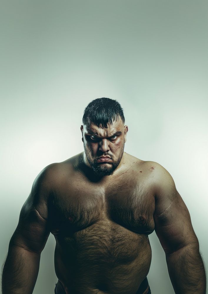 Wrestler man photo face photography.