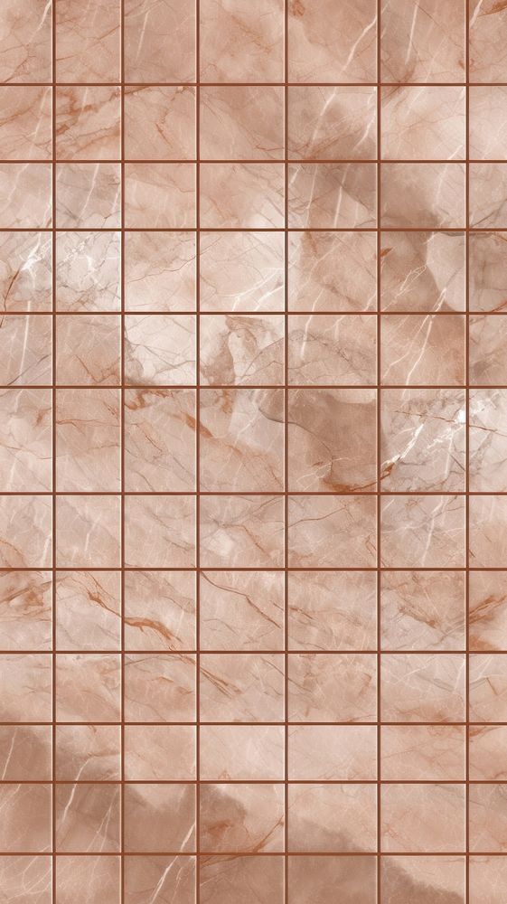 Brown tile pattern architecture building texture.