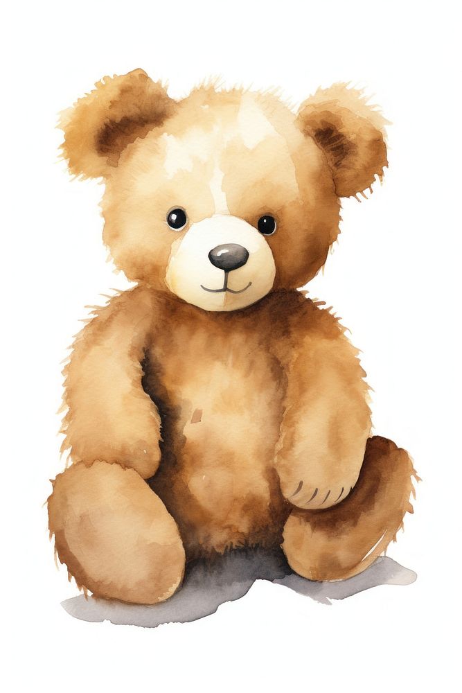 Teddy bear fluffy plush toy.