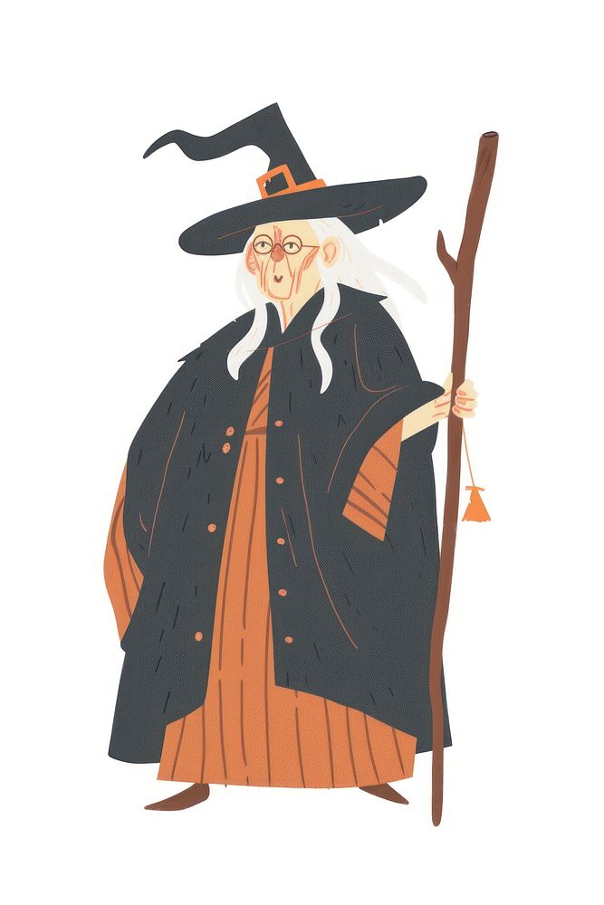 Old witch person clothing apparel.