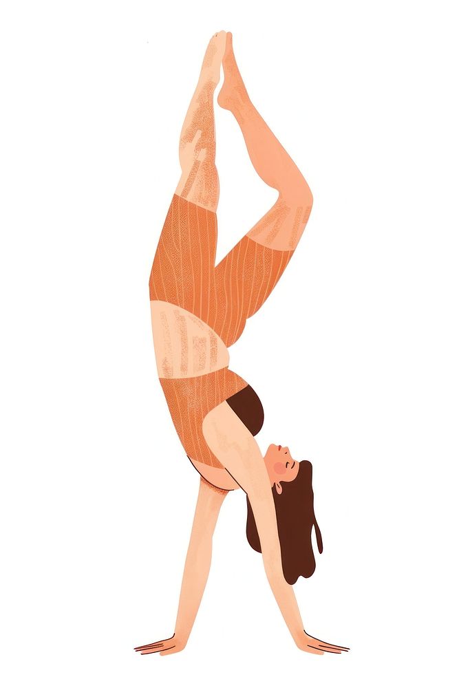 Yoga recreation dancing stretch.