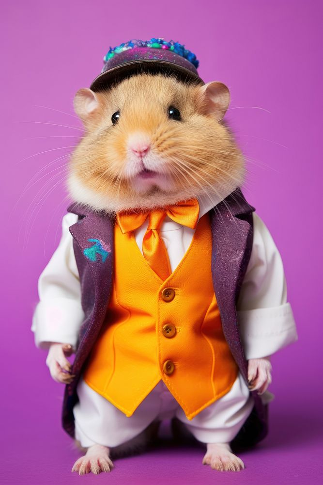 Hamster animal human clothing.