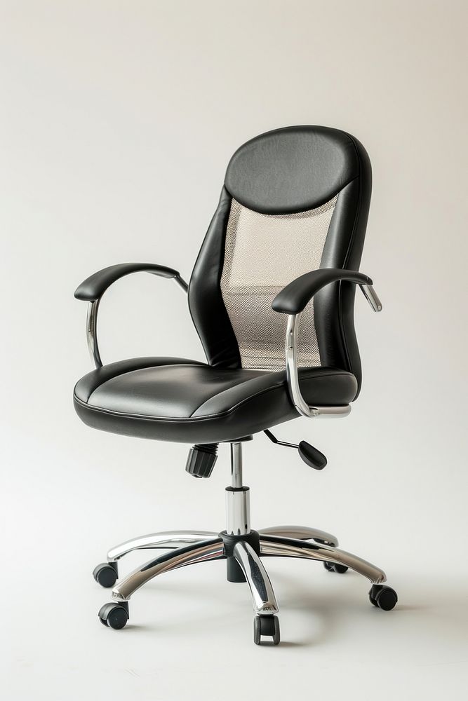 Office chair furniture indoors.