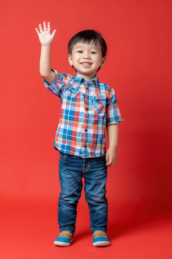 Photo of kid photography clothing portrait.