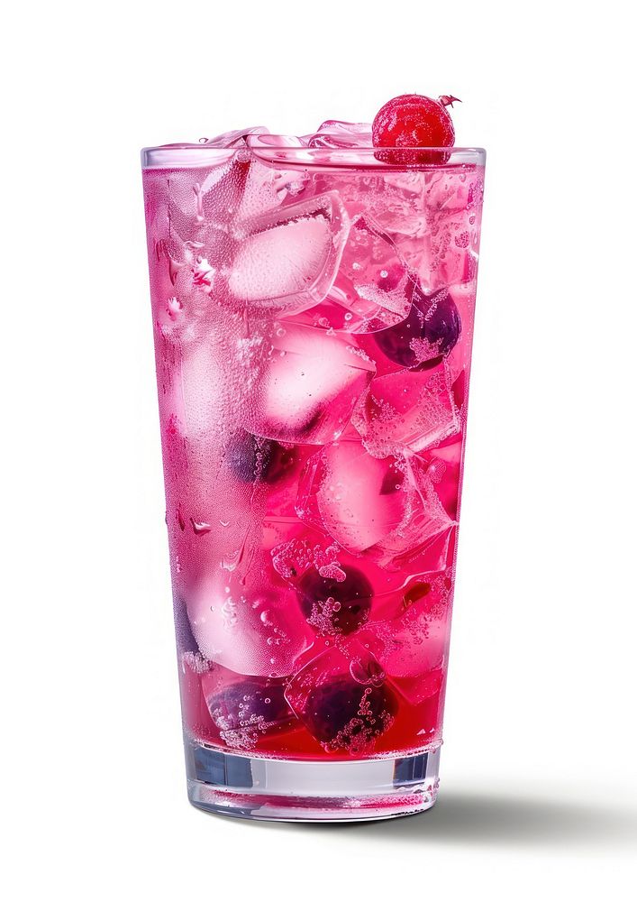 Photo of mocktail raspberry beverage cocktail.