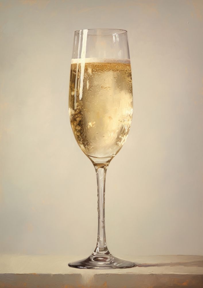 Close up on pale a champagne beverage alcohol liquor.