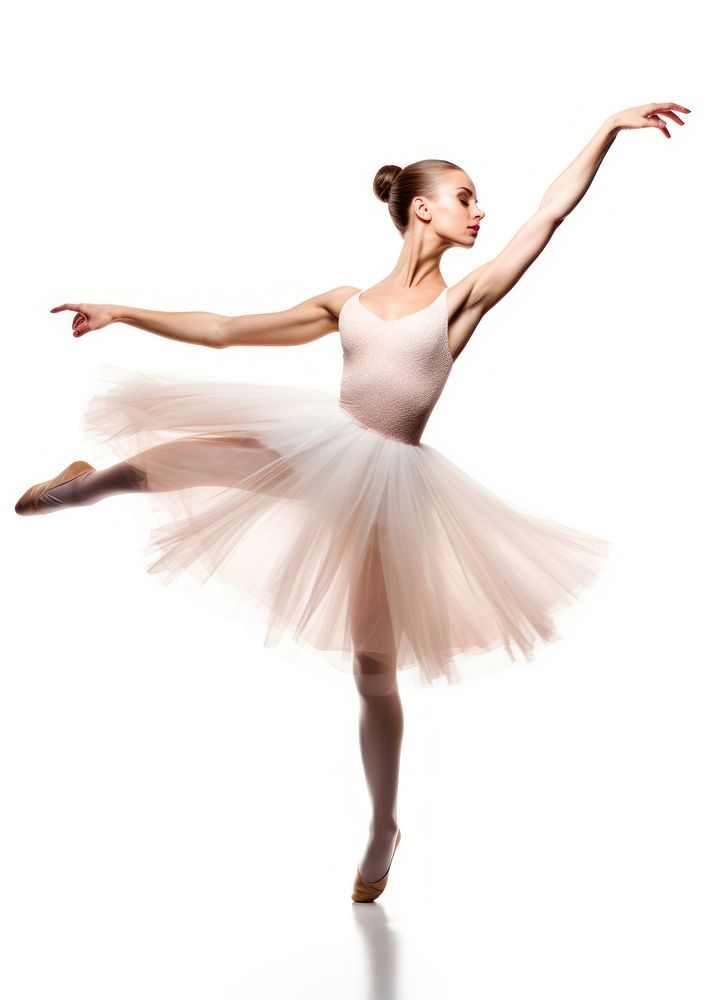 Beautiful ballerina dancing recreation person.