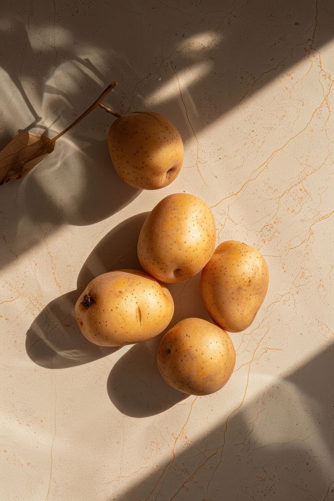 Potato produce fruit plant.