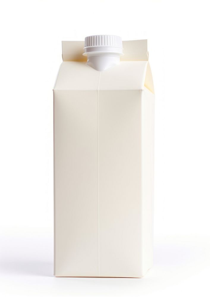 Milk carton box white white background simplicity.