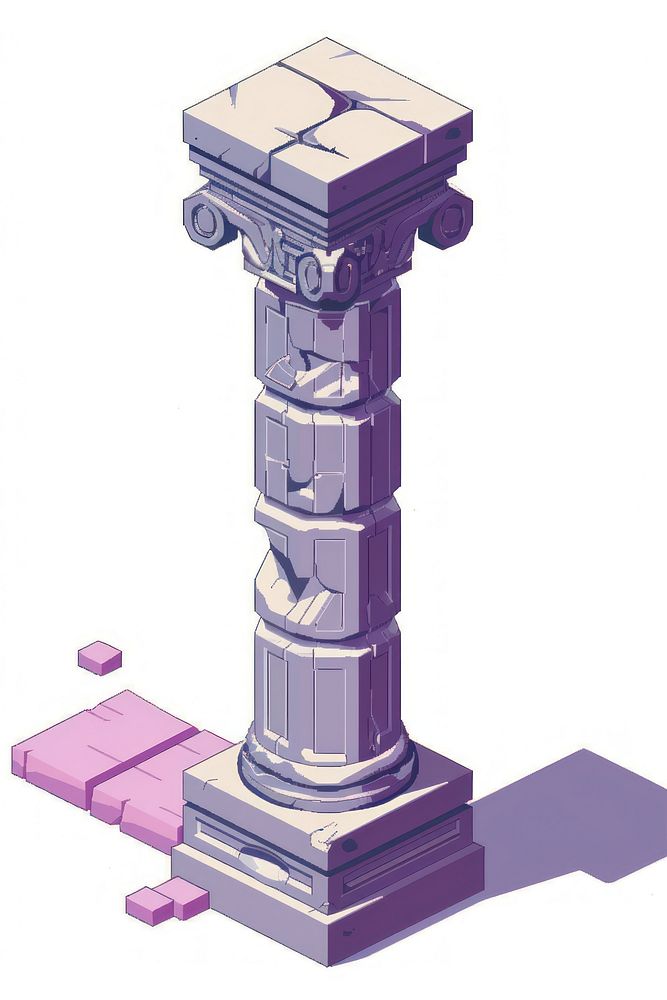 Pillar architecture column technology.