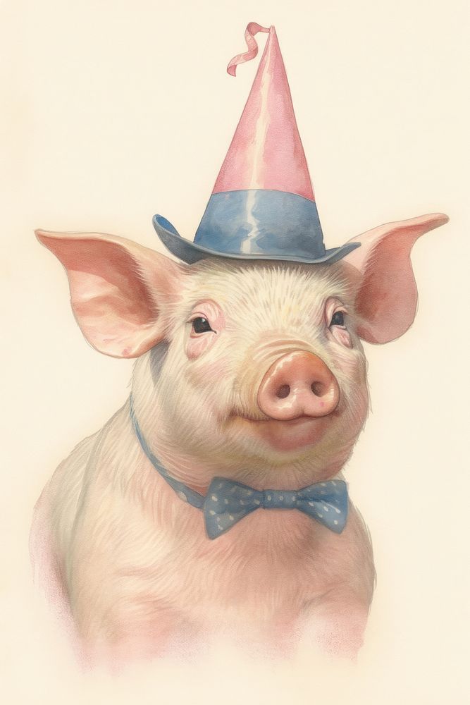 Pig character New Year anniversary accessories accessory clothing.