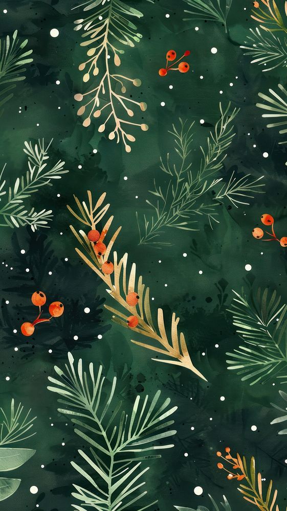 Christmas pattern backgrounds nature.