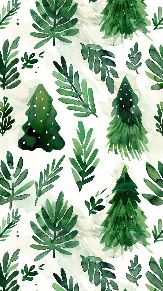 Christmas green backgrounds pattern.